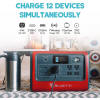 BLUETTI Solar Generator EB70S 716Wh/800W Portable Power Station with PV120 120W Foldable Solar Panel 