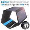 Big Blue 28W Portable Solar Panel Charger Ukraine Energy