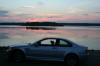 BMW M3 at Falls Lake Douglas Hartley