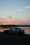 BMW M3 at Falls Lake Douglas Hartley