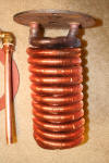 Copper Coil Hot Water Heat Exchanger Raleigh NC Douglas Hartley  